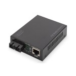Digitus DN-82160 Gigabit PoE Medienkonverter, RJ45 / SC, SM, PSE 