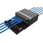 Digitus DN-93708-6 Konsolidierungspunkt-Box, 6 Ports Keystone-Module mit intelligentem Kabelmanager 