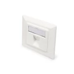 Digitus DN-93811 Leerdose für Keystone Module Rahmen 80x80mm + Zentralplatte 50x50mm 