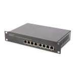 Digitus DN-95317 8-Port Gigabit PoE Switch 10 Zoll Unmanaged 