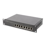 Digitus DN-95331 8-Port Gigabit PoE Switch 10 Zoll Managed 