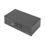 Digitus DS-12883 KVM-Switch, 4-Port, Dual-Display, 4K, HDMI® 