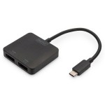 Digitus DS-45339 2-Port MST Video Hub (USB-C -> 2x DisplayPort) 