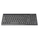Digitus DS-72000RU Tastatur passend für TFT-Konsolen, russisches Layout 