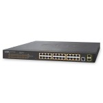 Planet GS-4210-24P2S 24-Port Gigabit PoE Switch 19 Zoll Managed 