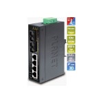 Planet ISW-621T 4-Port 10/100Base-TX + 2-Port 100Base-FX Industrial Ethernet Switch 