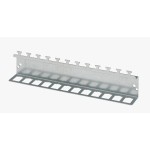 ABN AZAPP12 AMIGO Patch Panel AP für 12x Keystone Module RJ45) 