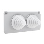 ABN GKT26 Kabelstutzen 2x58mm Kabel 2x 14-54mm 