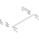 ABN MXSC21211 Sammelschienen-Modul tief 2FB/1RE N/PE mit CU 12x5mm 1-polig zwischen Profil 