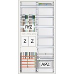 ABN S27EA820 Zählerschrank eHZ 2Z 1V 1APZ HS IP43 SK2 5-polig BxHxT 550x1100x210mm 