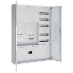 ABN S37ZA511 Zählerschrank 3Pkt 1Z 1R 1V 1APZ HLAK/ZSK IP43 SK2 5-polig BxHxT 800x1100x210mm 