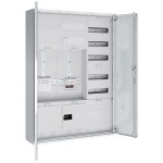 ABN S37ZA611 Zählerschrank 3Pkt 1Z 1R 1V 1APZ sHS/ZSK IP43 SK2 5-polig BxHxT 800x1100x210mm 