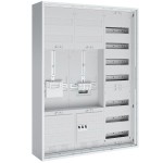 ABN S37ZR611L Zählerschrank 1Z 1R 1V SHS 40A 16mm² SaS LUX IP54 ZSK 5pol BxHxT 800x1100x210mm 