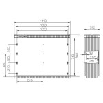 ABN SL082P KVS mit Montage platte FB4 BH5 Gr,2/845 1 Zylinder 