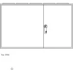 ABN SV55 Wandgehäuse geerdet IP43 BxHxT 1300x800x210mm 