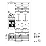 ABN WMS39X1382N WMS Mess- und Lastteil 200A Wandschrank By/Th TAB MD LG Thüringen TT-Netz 4pol, 