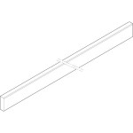 ABN XCUW133 Cu-Schiene 3FB 30x10x745mm waagrecht ohne Überstand 