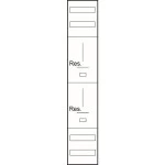 ABN Z19002HL Zählerplatz 2R 3Pkt HutS LUX BxH 250x1350mm o,B,/o,V, 