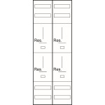 ABN Z29004HL Zählerplatz 4R 3Pkt HutS LUX BxH 500x1350mm o,B,/o,V, 