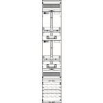 ABN ZM19X588N Wandlerzählerfeld Universell 2ZP 1350x250mm UAR mit SAS,Prüfkl,pl 