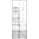 ABN ZW29X1282N Zähler-Wandlerfeld EWAG/N-ERGIE By EWAG/N-ERGIE 250A 5-polig 