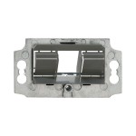 Rutenbeck 13900002 Montageadapter 3-fach für Universalmodule für Brüstungskanal/Unterflur für Rutenbeck Zentralstücke/Abdeckplatten 