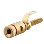 Rutenbeck 17000308 Lautsprecher-Buchse für Montageadapter LS-MA Up Kabelöse/Lötanschluss (Masse) schwarz (ähnlich RAL 9005) 