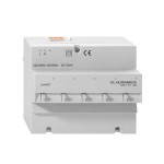 Rutenbeck 23510503 Gigabit-Switch REG-Montage 5 x RJ45-Port 10/100/1000 Mbit/s multicastfähig VLAN-Tagging 6 TE lichtgrau (ähnlich RAL 7035) 