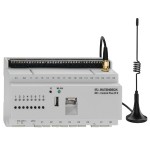 Rutenbeck 700802611 IP-Schaltaktor/Sensor 8 x 16 A 2 A/D-Eingänge mit Netzwerkanschluss und integriertem WLAN-Accesspoint REG-Montage lichtgrau (ähnlich RAL 7035) 