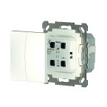 Theben 4800675 LUXORliving PD 1 RF 2/4-fach Funk-Taster 
