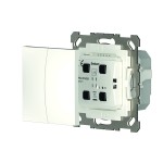 Theben 4961615 PB 4 RF KNX 2/4-fach Funk-Taster 