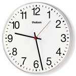Theben 5009200 Wanduhr einseitig OSIRIA 220 AR-EIB arabische Zahlen 