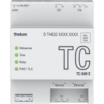 Theben 6490130 Zeitschaltuhr digital TC649E LAN Astro 4TE 