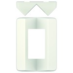 Theben 9070904 Eckmontagewinkel Eckwinkel theLuxa P WH ws 