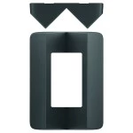 Theben 9070905 Eckmontagewinkel Eckwinkel theLuxa P BK sw 