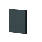 Theben 9080059 1-fach Wippe aus Metall in Schwarz (ähnlich RAL 9004) (Zubehör) 