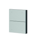 Theben 9080064 2-fach Wippe Alu gebürstet (Zubehör) 