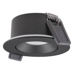 Ledvance SPAIRADJP4W930DIP23B LED-Einbaustrahler 930 dim schwarz 320lm 3000K weiß 