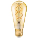 Osram 1906LEDISOND4,5820FG LED-Vintage-Lampe E27 820 300lm 4W 2000K dimmbar 
