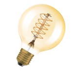 Ledvance V1906GL80D374.8W2200 LED-Vintage-Lampe E27 dim 420lm 4,8W 2200K dimmbar 