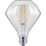 Philips LEDClassic LED Lampe E27 500lm 5W 142mm 2700K dimmbar 59353700 4 Stück 