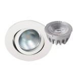 Megatron MT75406 LED-Einbaustrahler-Set 500lm 50W weiß 