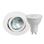 Megatron MT75412 LED-Einbauspot DA68mm 345lm 50W 2800K weiß 