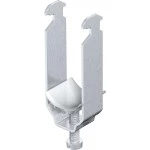 OBO Bettermann 1183419 BBS-Bügelschelle für 2 Kabel 2056 2 28 ALU 