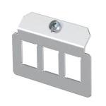 OBO Bettermann 7407828 Trägerplatte 3xLochbild Typ C MTM 3C 