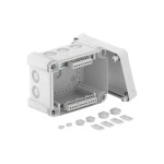 OBO Bettermann 2005206 Kabelabzweigkasten mit Klemmleiste X10 T LGR 
