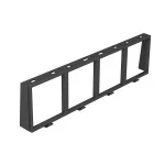 OBO Bettermann 7408670 Einbaurahmen für 4x1 Modul 45 MT45V 4 