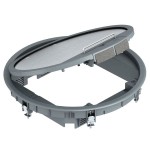 OBO Bettermann 7405512 Geräteeinsatz für Universalmontage GESR9 SR U 7011 