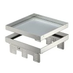 OBO Bettermann 7409066 Kassette quadratisch 243x243mm blind RKN2 UZD3 9VS20 
