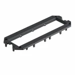 OBO Bettermann 7408763 Abdeckplatte für UT4 4 Modul45 UT4 P4 